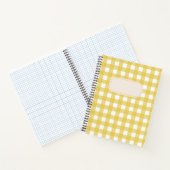 Vichy Hellgelb Notizblock (Innenseite)