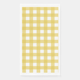 Vichy Hellgelb Serviette