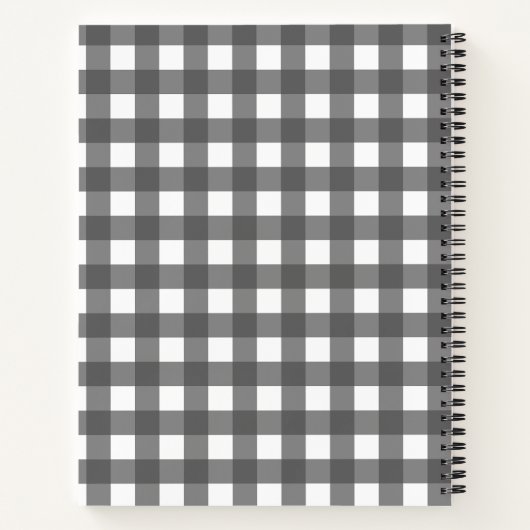 Vichy Hellgras Notizblock (Rückseite)