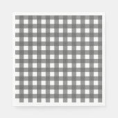 Vichy Hellgras Serviette (Vorderseite)