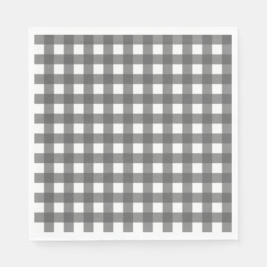 Vichy Hellgras Serviette (Vorderseite)