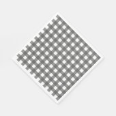 Vichy Hellgras Serviette (Ecke)