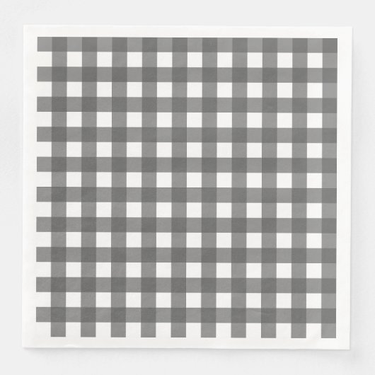 Vichy Hellgras Serviette (Vorderseite)