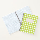 Vichy Hellgrün Notizblock (Innenseite)