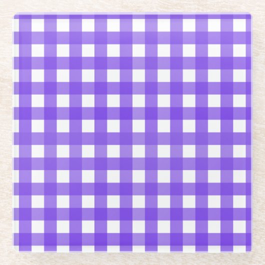 Vichy Lavande Glasuntersetzer (Vorderseite)