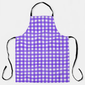 Vichy Lavande Schürze (Vorderseite)