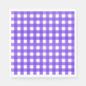 Vichy Lavande Serviette (Vorderseite)