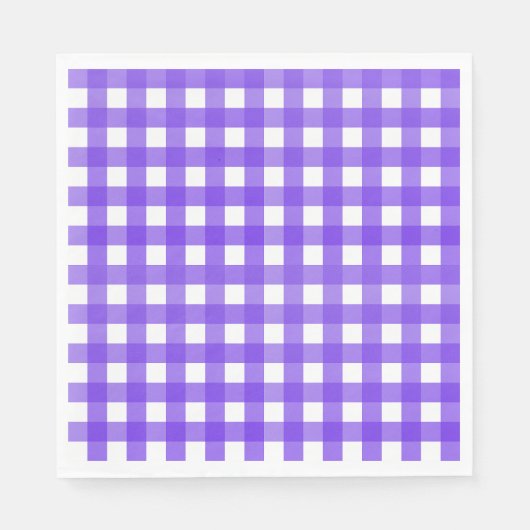 Vichy Lavande Serviette (Vorderseite)