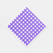 Vichy Lavande Serviette (Ecke)