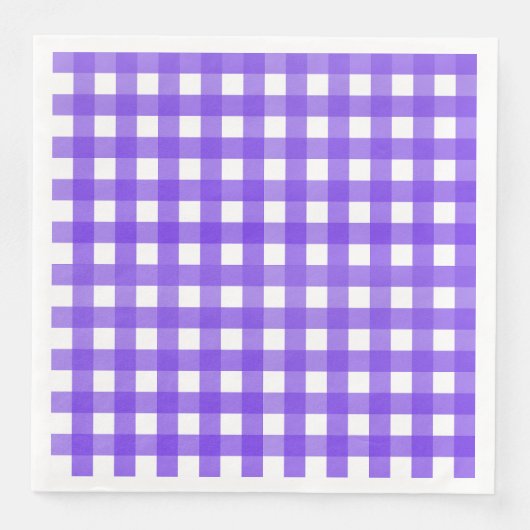 Vichy Lavande Serviette (Vorderseite)