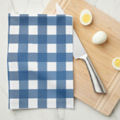 Vichy Marine Geschirrtuch (Viertel Falte)