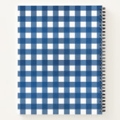 Vichy Marine Notizblock (Rückseite)