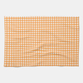 Vichy Orange Geschirrtuch (Horizontal)
