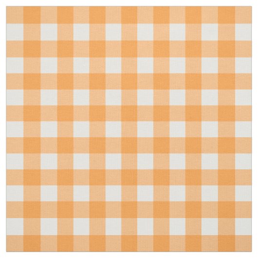 Vichy Orange Stoff (Muster)