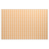 Vichy Orange Stoff (Fat Quarter (45,7 x 55,9 cm))