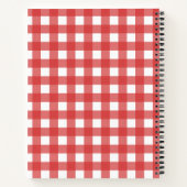 Vichy Rouge Notizblock (Rückseite)