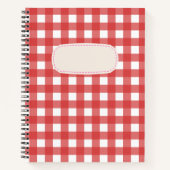 Vichy Rouge Notizblock (Vorderseite)