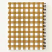 Vichy Sien Notizblock (Rückseite)