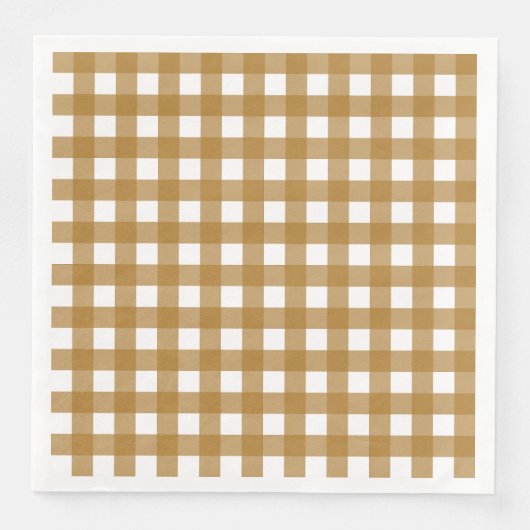 Vichy Sien Serviette (Vorderseite)