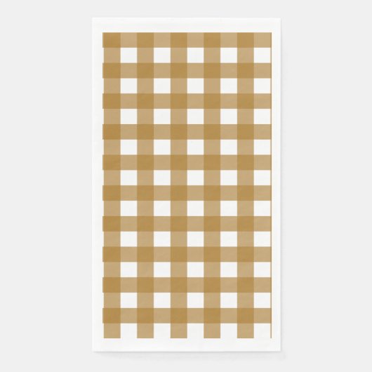 Vichy Sien Serviette (Vorderseite)