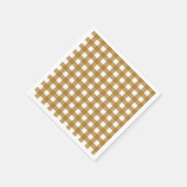 Vichy Sien Serviette (Ecke)