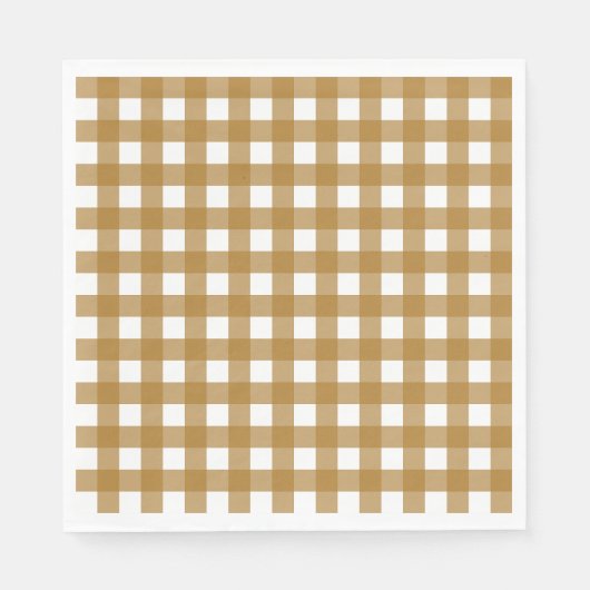 Vichy Sien Serviette (Vorderseite)