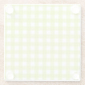 Vichy Vert Apfel Glasuntersetzer (Rückseite)