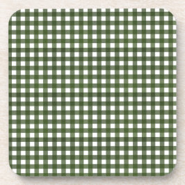 Vichy Vert d’Alsace Getränkeuntersetzer