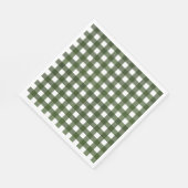 Vichy Vert d’Alsace Serviette (Ecke)