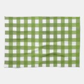 Vichy Vert Geschirrtuch (Horizontal)