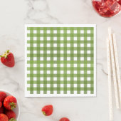 Vichy Vert Serviette (Beispiel)
