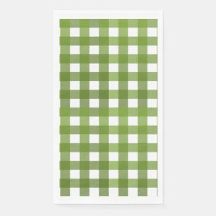 Vichy Vert Serviette