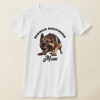 Vicious German Shepherd Mama T-Shirt