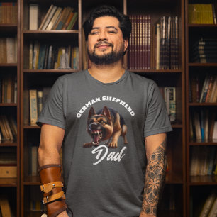 Vicious German Shepherd Vater T-Shirt