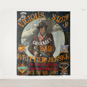 VICIOUS SID'S CASSOULET BAR WHITTIER ALASKA WANDTEPPICH