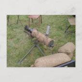 Vickers Gun Postkarte (Vorderseite)