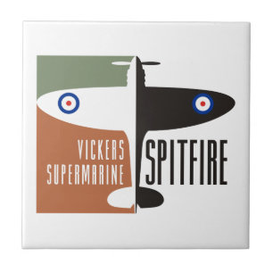 vickers supermarine Spitfire Fliese