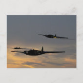 Vickers Wellington Postkarte (Vorderseite)