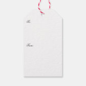 Vickie’s Gingerbread Parade-Cream Geschenkanhänger (Rückseite)