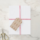 Vickie’s Gingerbread-Parade-Creme Geschenkanhänger (Mit Garn)