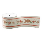 Vickie’s Gingerbread-Parade-Creme Ripsband (Spule)