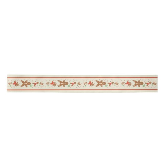 Vickies Ingwerbrot-Parade-Creme Satinband (Vorderseite)