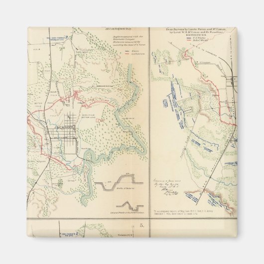 Vicksburg, Jackson, Big Black River Bridge Magnet (Vorne)