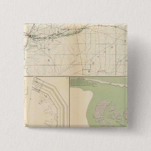 Vicksburg Meridian, Miss Button (Vorderseite)