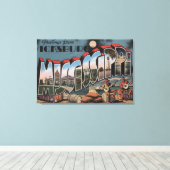 Vicksburg, Mississippi - Große Briefszenen Leinwanddruck (Insitu (Holzboden))