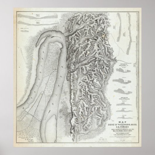 Vicksburg, Missouri Poster (Vorne)