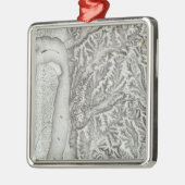 Vicksburg, Missouri Silbernes Ornament (Links)
