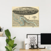 Vicksburg Poster (Heimbüro)