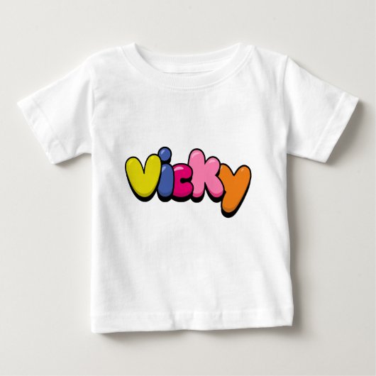 Vicky Baby T-shirt (Vorderseite)