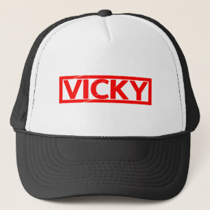 Vicky Briefmarke Truckerkappe